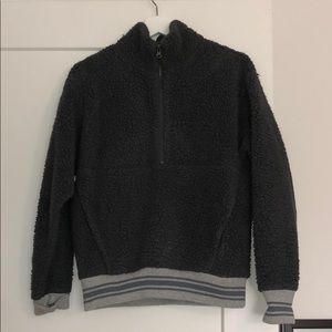 Fuzzy Quarter Zip